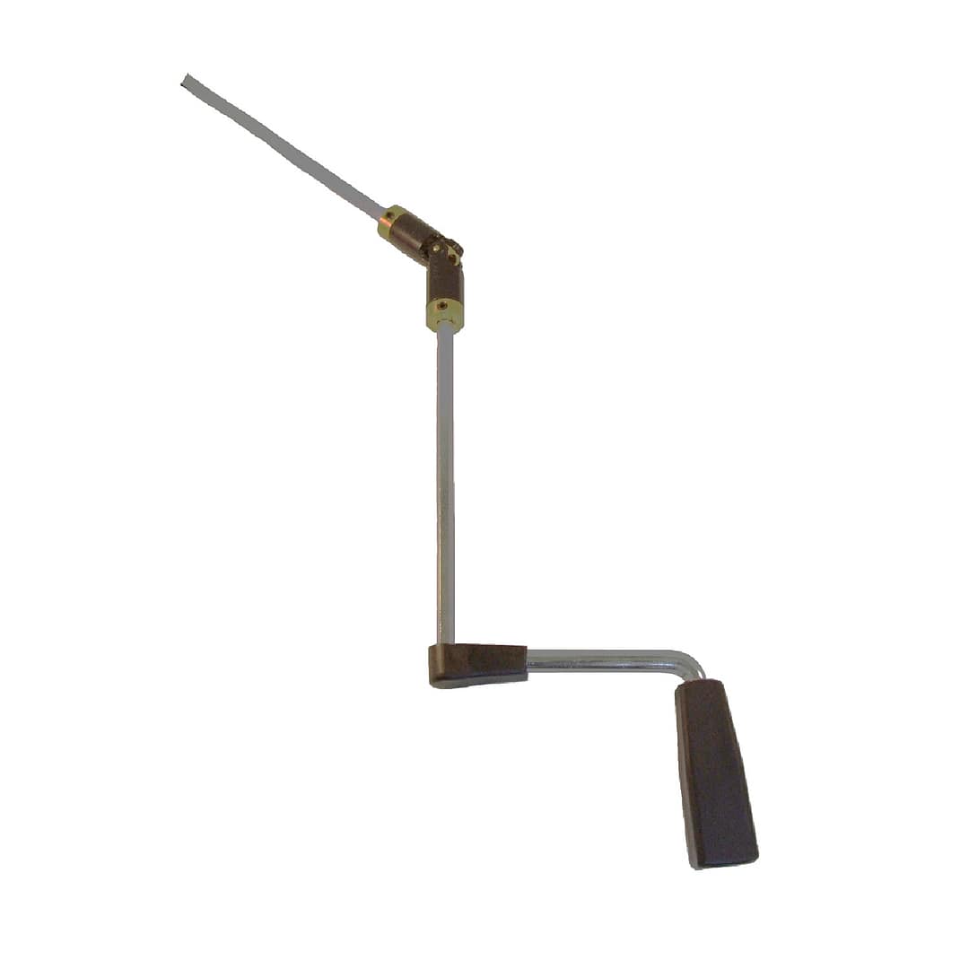 Innenöffner-Bedienungskurbel mit Kardangelenk