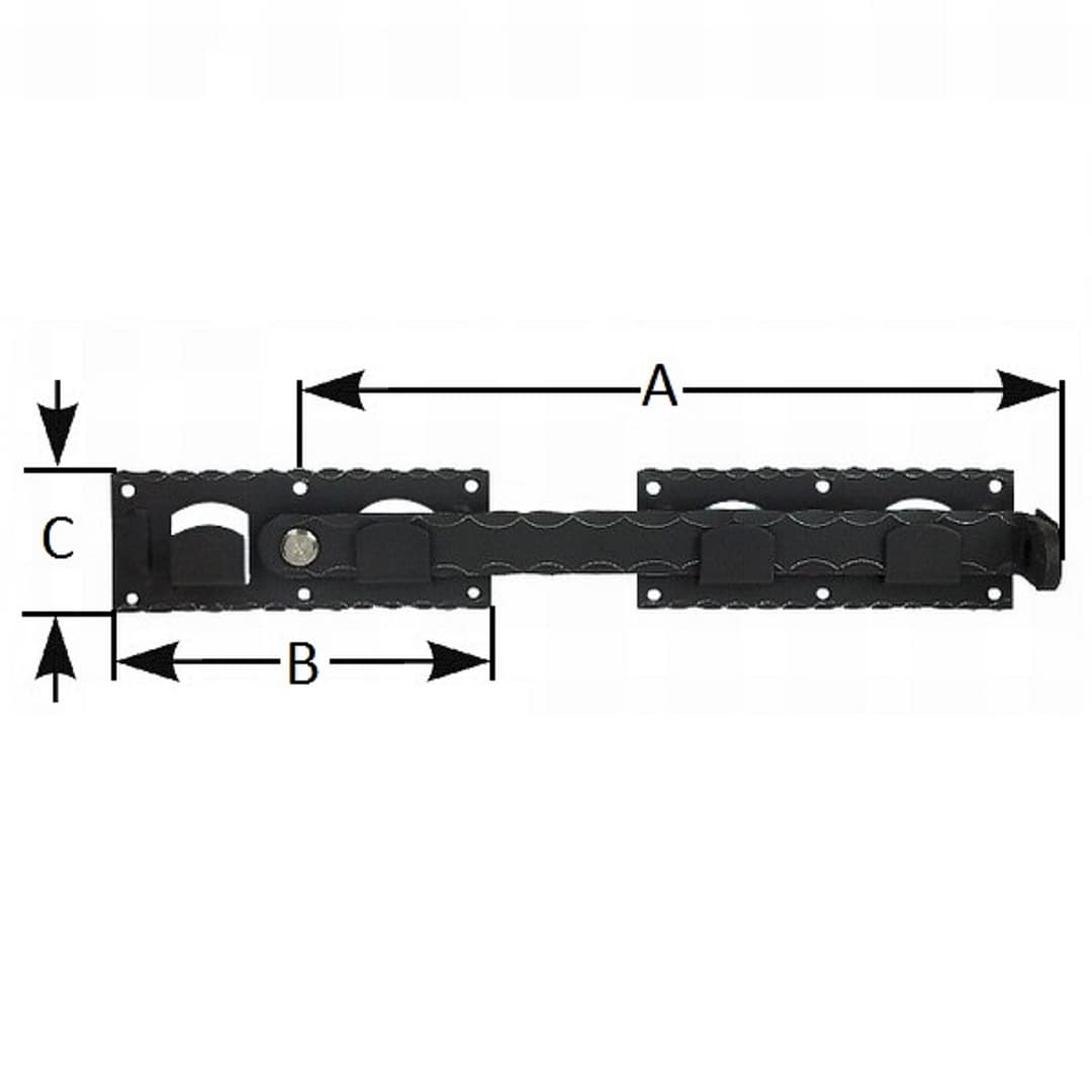 Doppeltorüberwurf mit Randhämmerung – Image 2