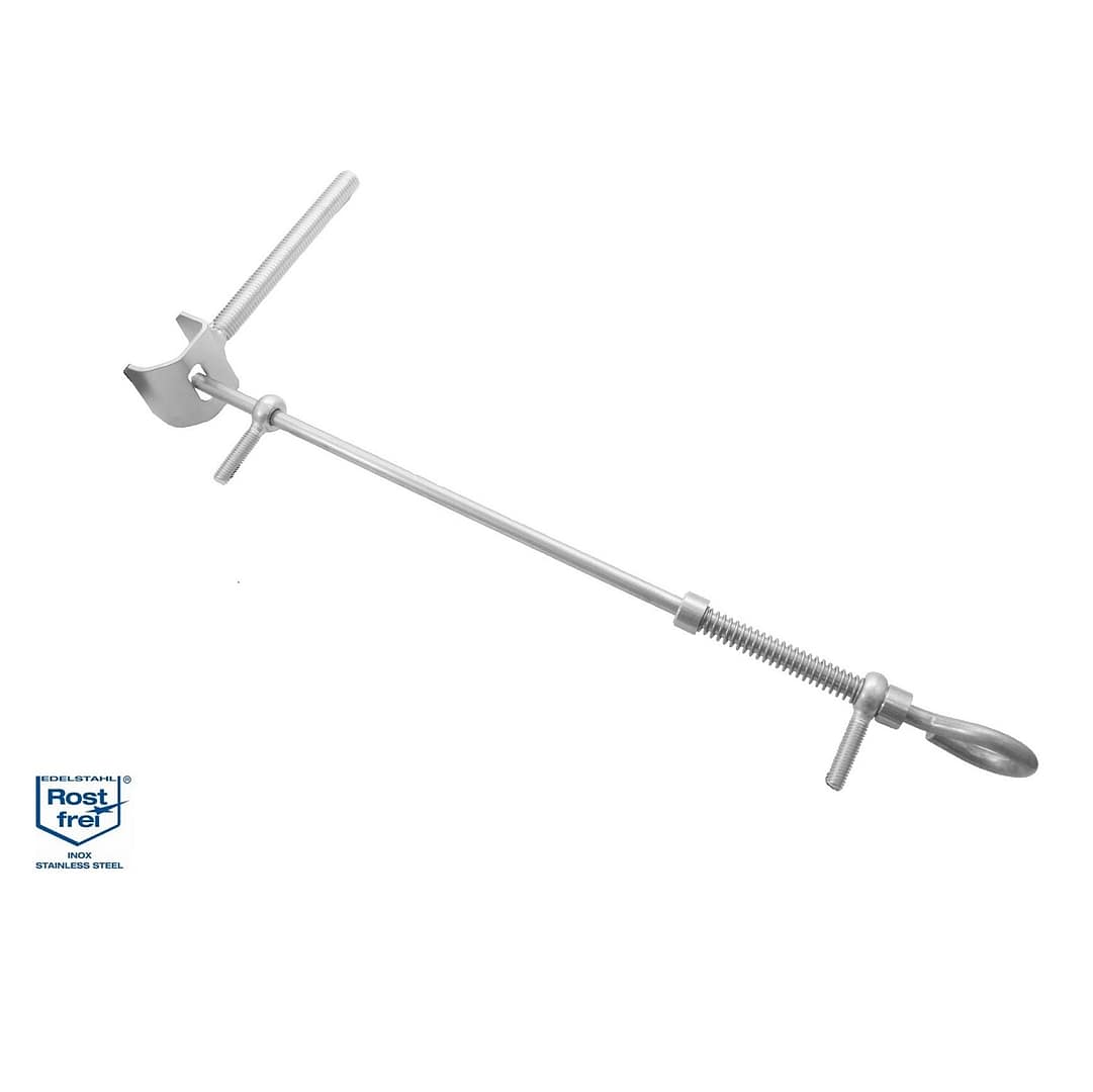 Federriegel zum Einschrauben und Einkleben V2A