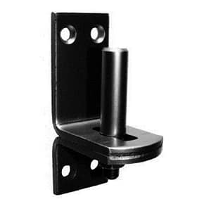 Plattenhaken D6 , 1-fach verstellbar, duplex schwarz