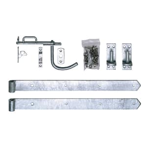 Beschlagsortiment für Flechtzauntüren