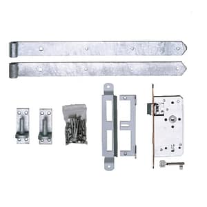 Beschlagsortiment für Rahmen-Einzeltore