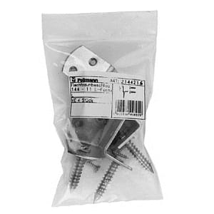 Flechtzaunbeschlag L-Form SB verpackt à 4 Stück