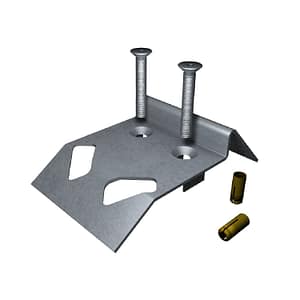 Auflaufstütze zum Aufdübeln, feuerverzinkt