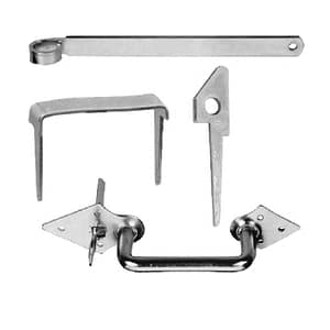 Stalltürklinken-Satz zum Einschlagen