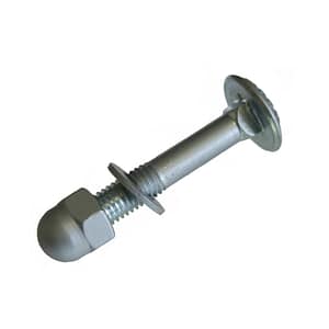 Schloßschraube M8 mit Hutmutter