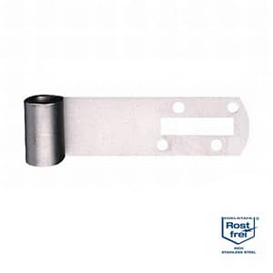 Rolle verstellbar aus Edelstahl