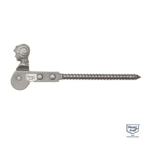 Feststeller 165 mm mit Holzschraubengewinde, V2A