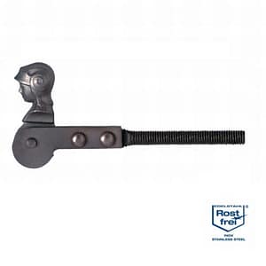 Feststeller 120 mm mit metrischem Gewinde M10, V2A