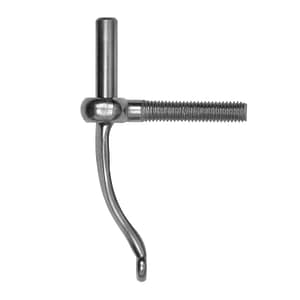 Stützhaken zum Einschrauben Dorn Ø 8 mm, feuerverzinkt