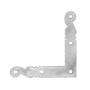 Fenster-Eckwinkel altdt. Form, hell verzinkt