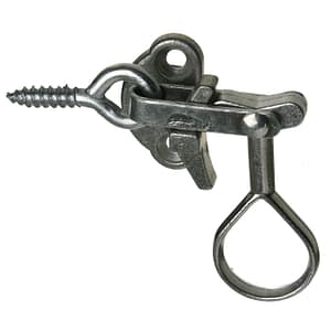 Ankettel mit Ringschraube, symmetrisch, hell verzinkt