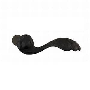 Drückerlochteil R, randgehämmert