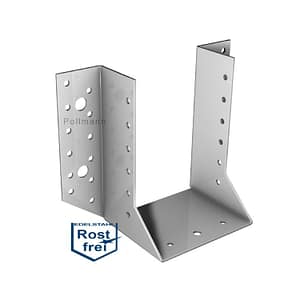 Balkenschuh Typ A außen, Edelstahl