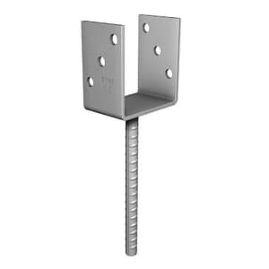 Pfostenträger U-Form mit Dolle