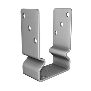 Pfostenträger mit ausgeprägter Balkenauflage