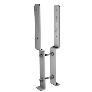 Betonanker zweiteilig, schwer, feuerverzinkt